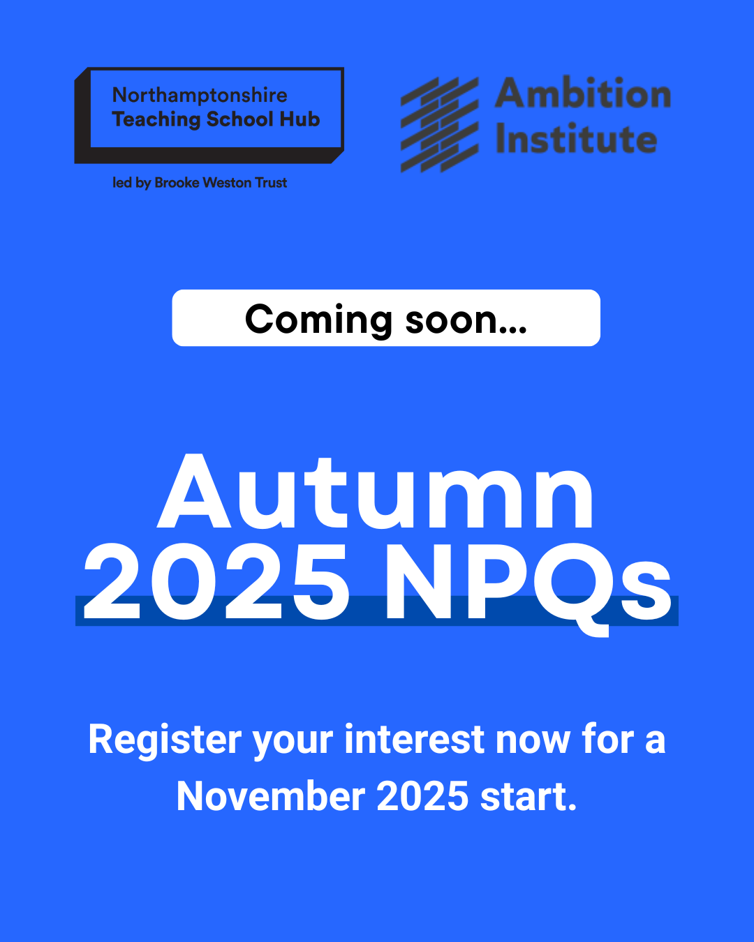 NPQ coming soon